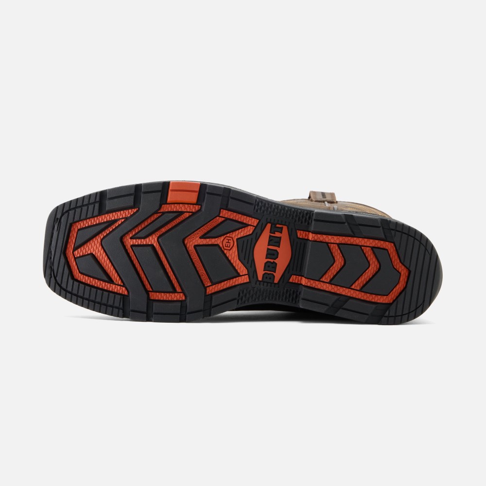 Latest Brunt The Vastbinder Welted Waterproof (Comp Toe) - Dark Brown