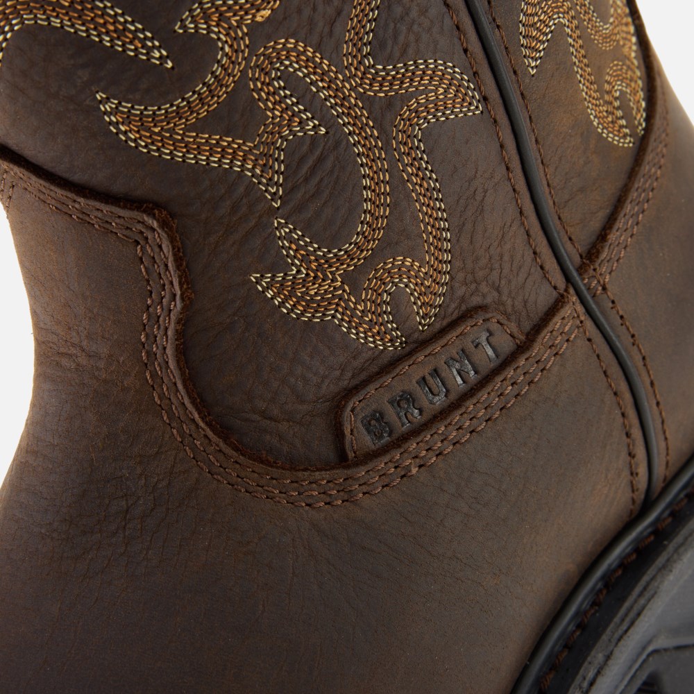 Latest Brunt The Vastbinder Welted Waterproof (Comp Toe) - Dark Brown