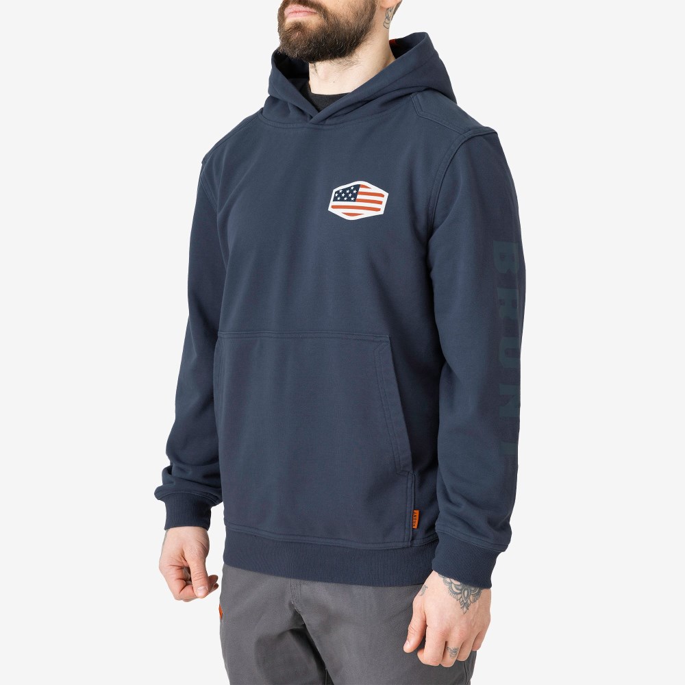 Latest Brunt The Levin USA 250 Hoodie - Dark Navy