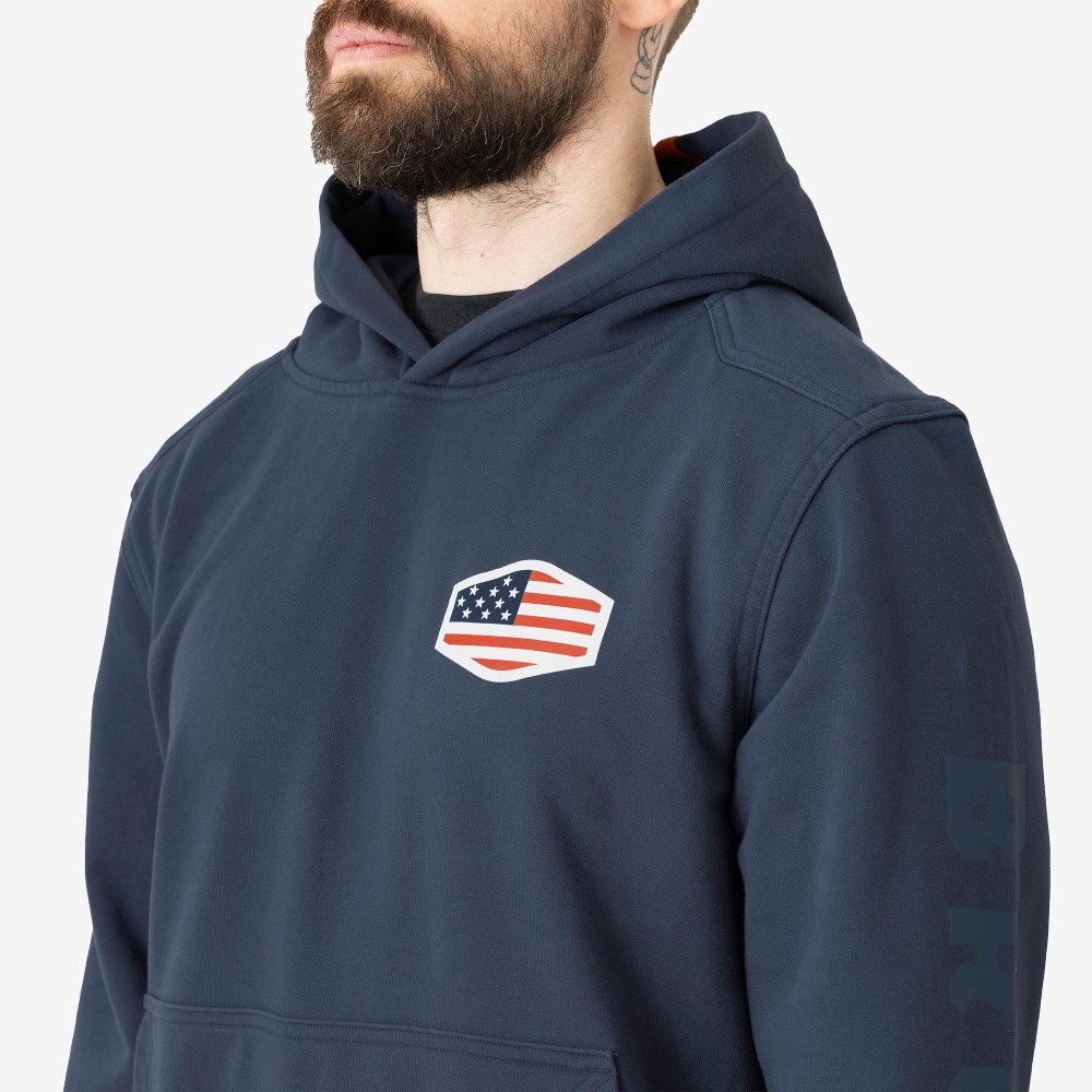 Latest Brunt The Levin USA 250 Hoodie - Dark Navy