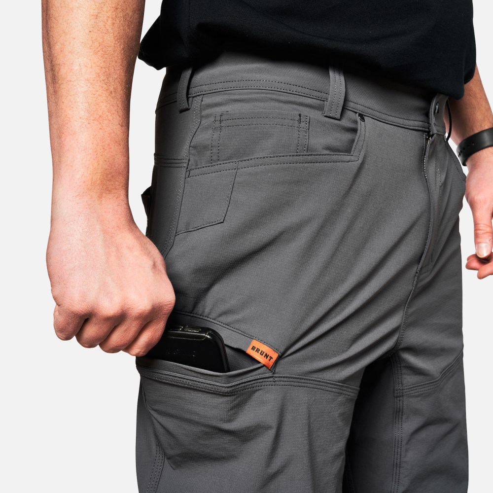 Latest Brunt The Costello Tech Pant - Charcoal