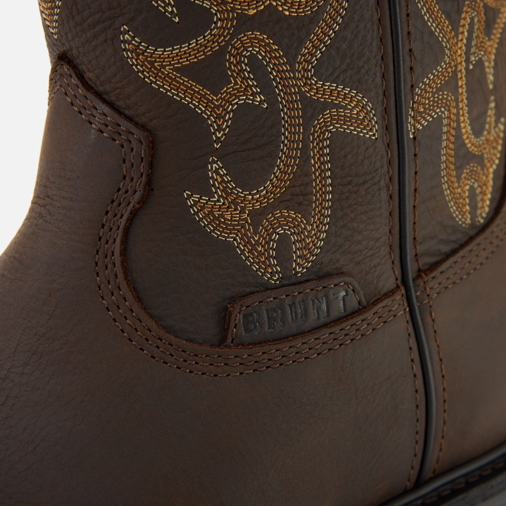 Latest Brunt The Vastbinder Welted (Soft Toe) - Dark Brown