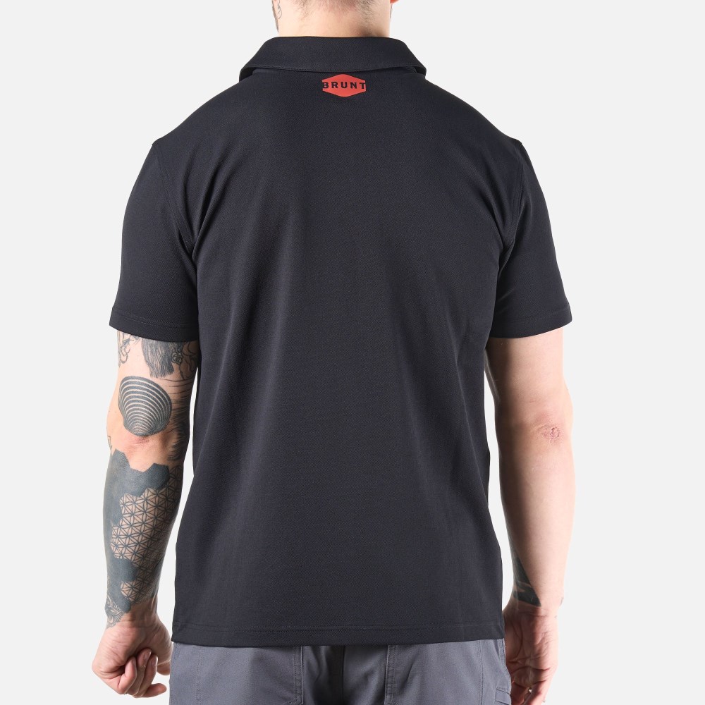 Latest Brunt The Stretch Polo - Black