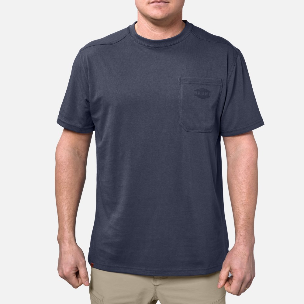 Latest Brunt The Martin Short Sleeve Pocket Tee Pack - Patriot