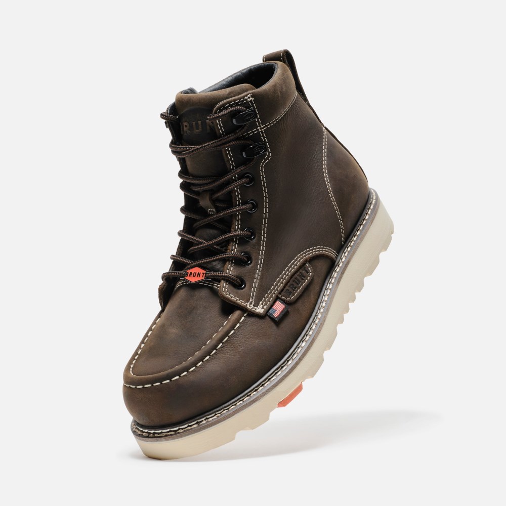 Latest Brunt The USA Marin Welted Unlined (Soft Toe) - Dark Brown