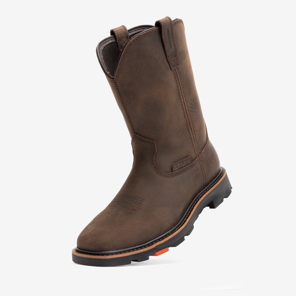 Latest Brunt The Vastbinder Waterproof (Comp Toe) - Dark Brown