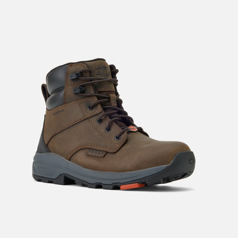 Latest Brunt The Kasparian Waterproof (Soft Toe) - Dark Brown
