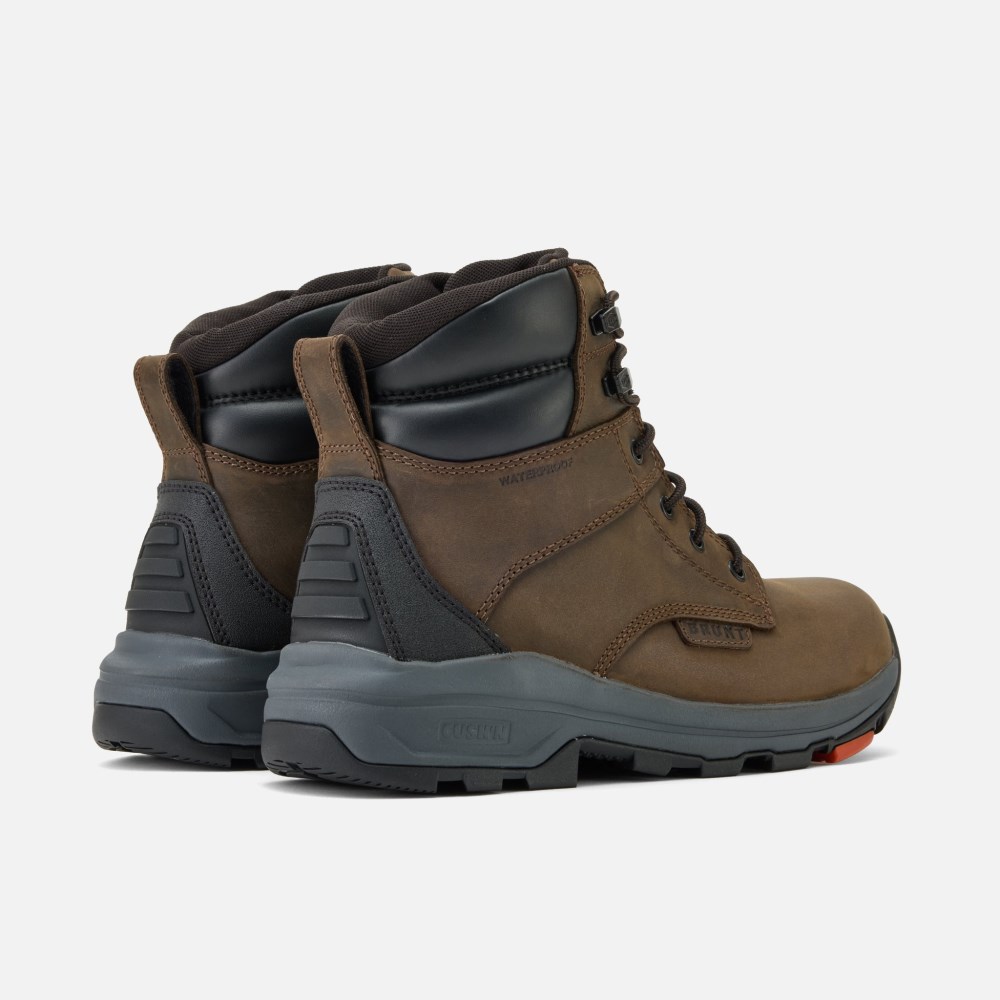 Latest Brunt The Kasparian Waterproof (Soft Toe) - Dark Brown