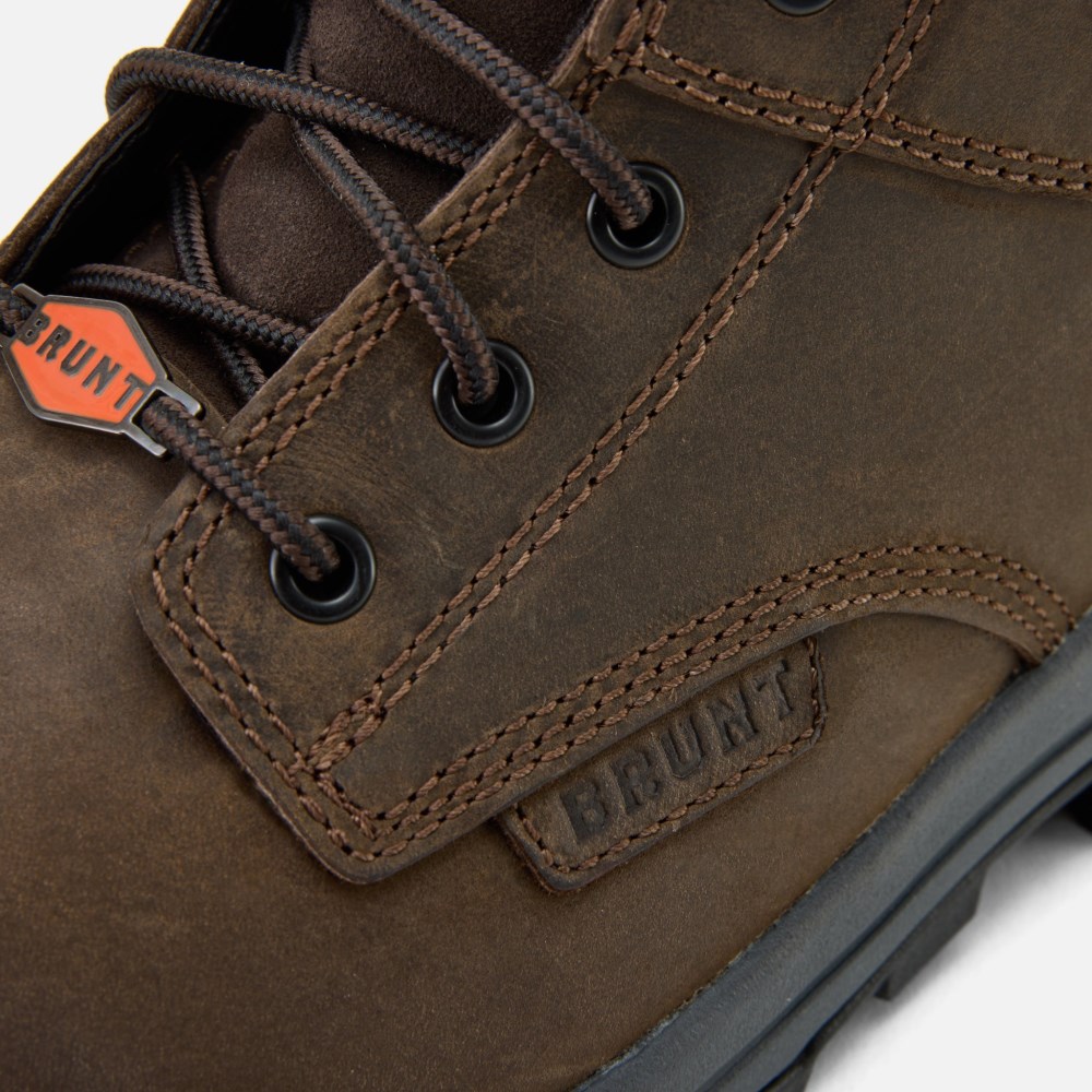 Latest Brunt The Kasparian Waterproof (Soft Toe) - Dark Brown