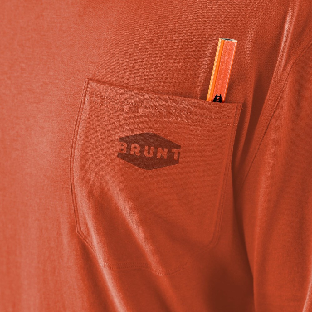 Latest Brunt The Martin Long Sleeve Pocket Tee Pack - Voltage