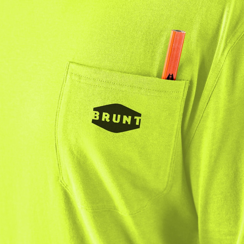 Latest Brunt The Martin Long Sleeve Pocket Tee Pack - Voltage