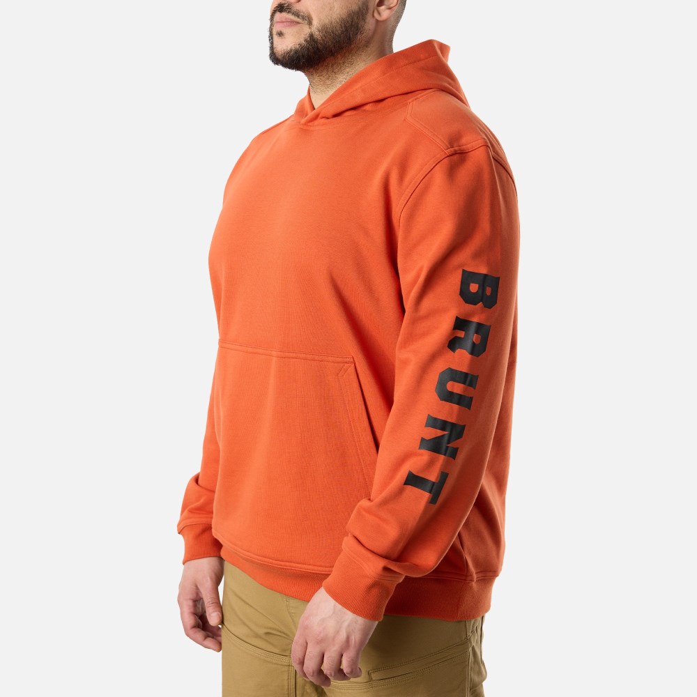 Latest Brunt The Levin Hoodie - Latest Brunt Orange