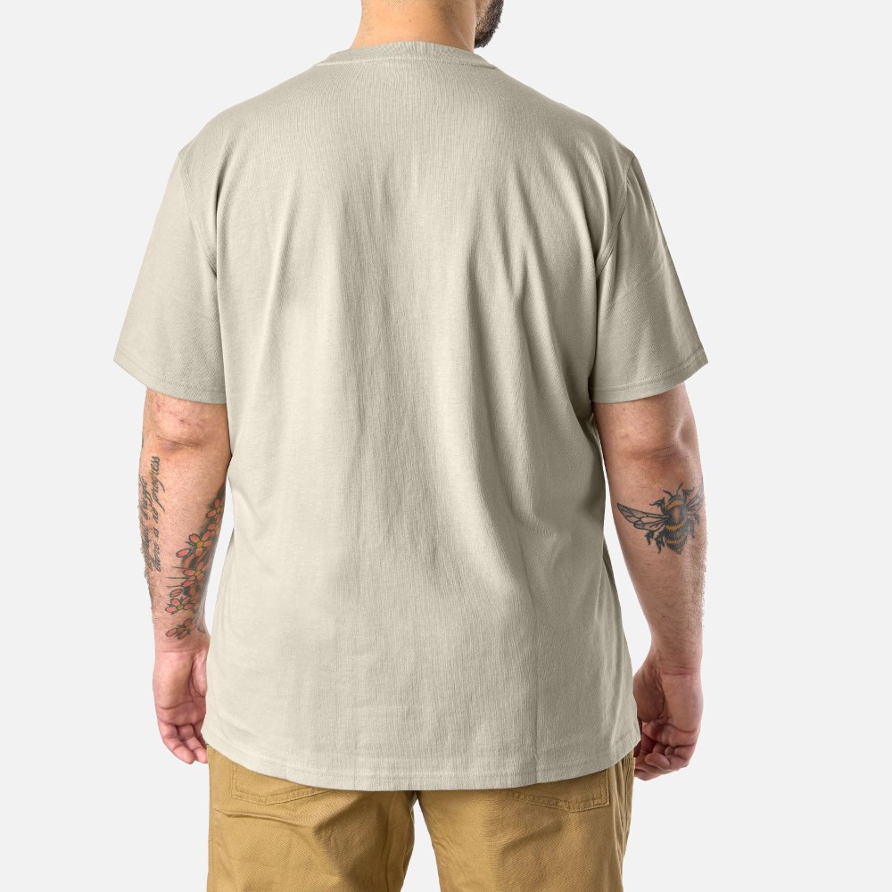 Latest Brunt The Martin Pocket Tee - Khaki