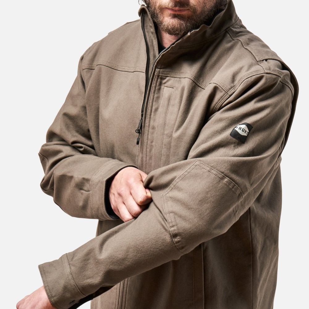 Latest Brunt The Scott Jacket - Brown
