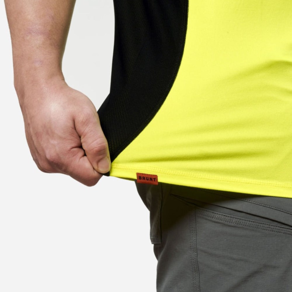 Latest Brunt The McKenna Tech Shirt - Safety Yellow