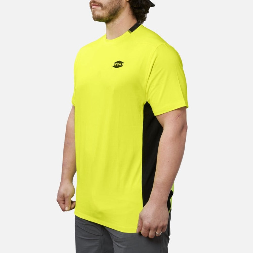 Latest Brunt The McKenna Tech Shirt - Safety Yellow
