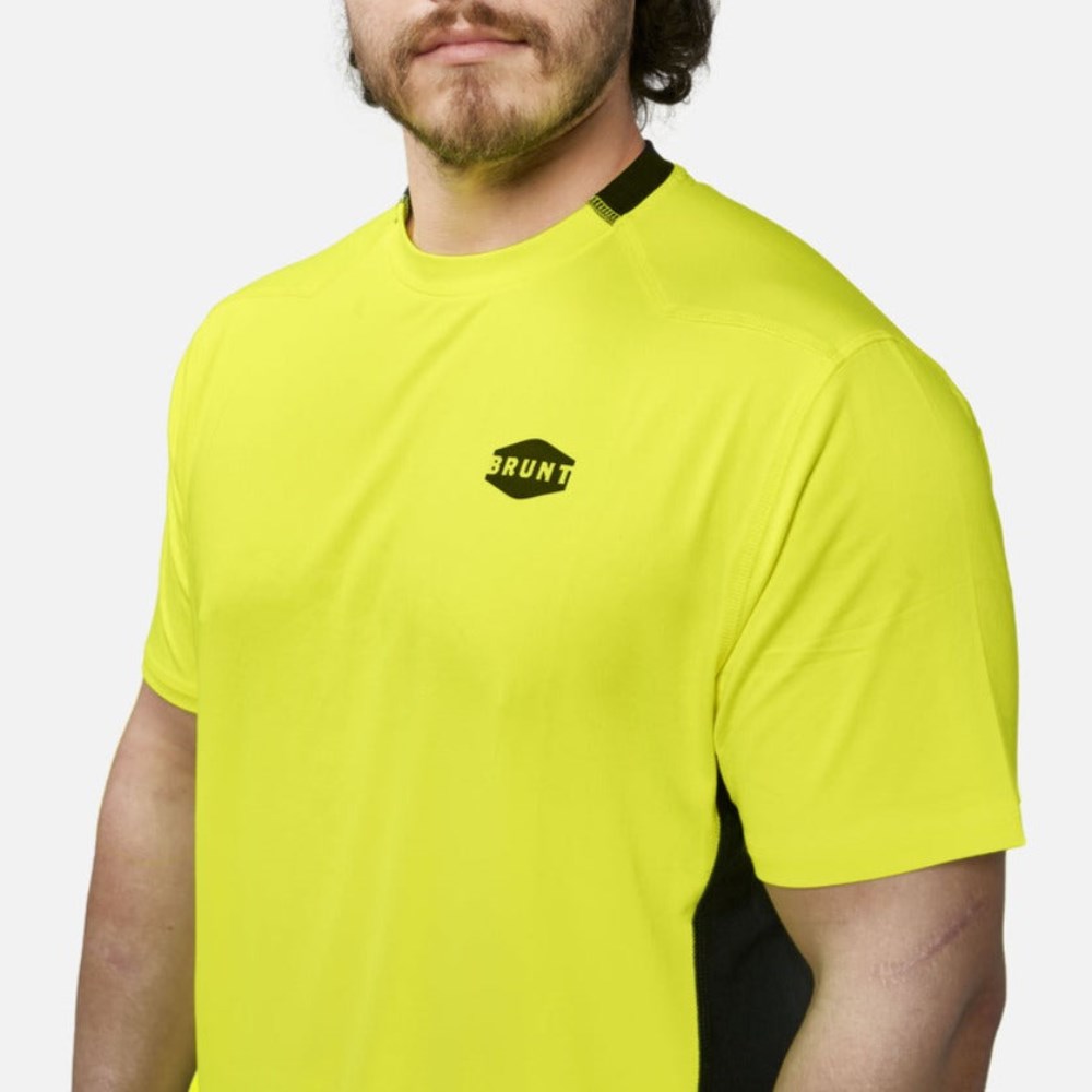 Latest Brunt The McKenna Tech Shirt - Safety Yellow