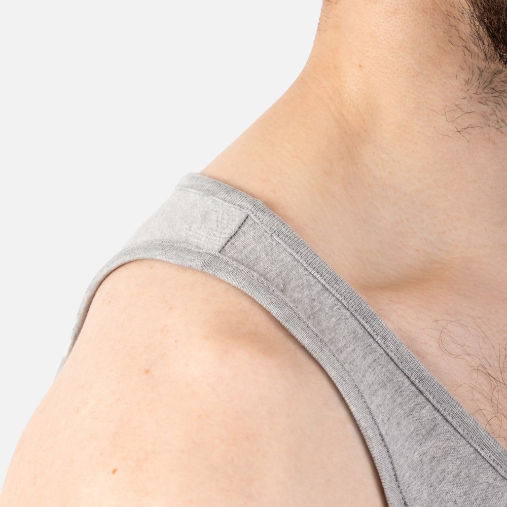 Latest Brunt The Tank Top - Light Grey Heather