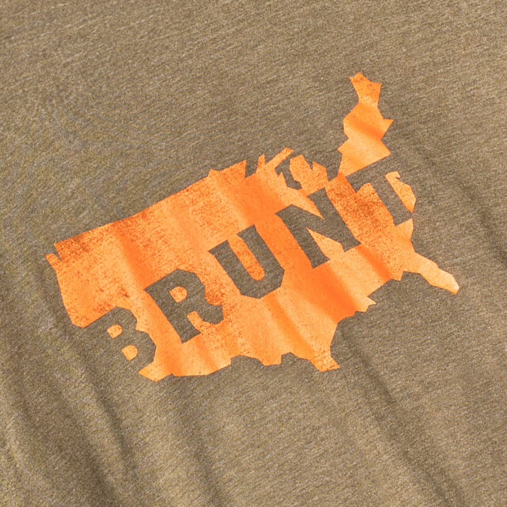 Latest Brunt The USA Tee - Military Green Frost