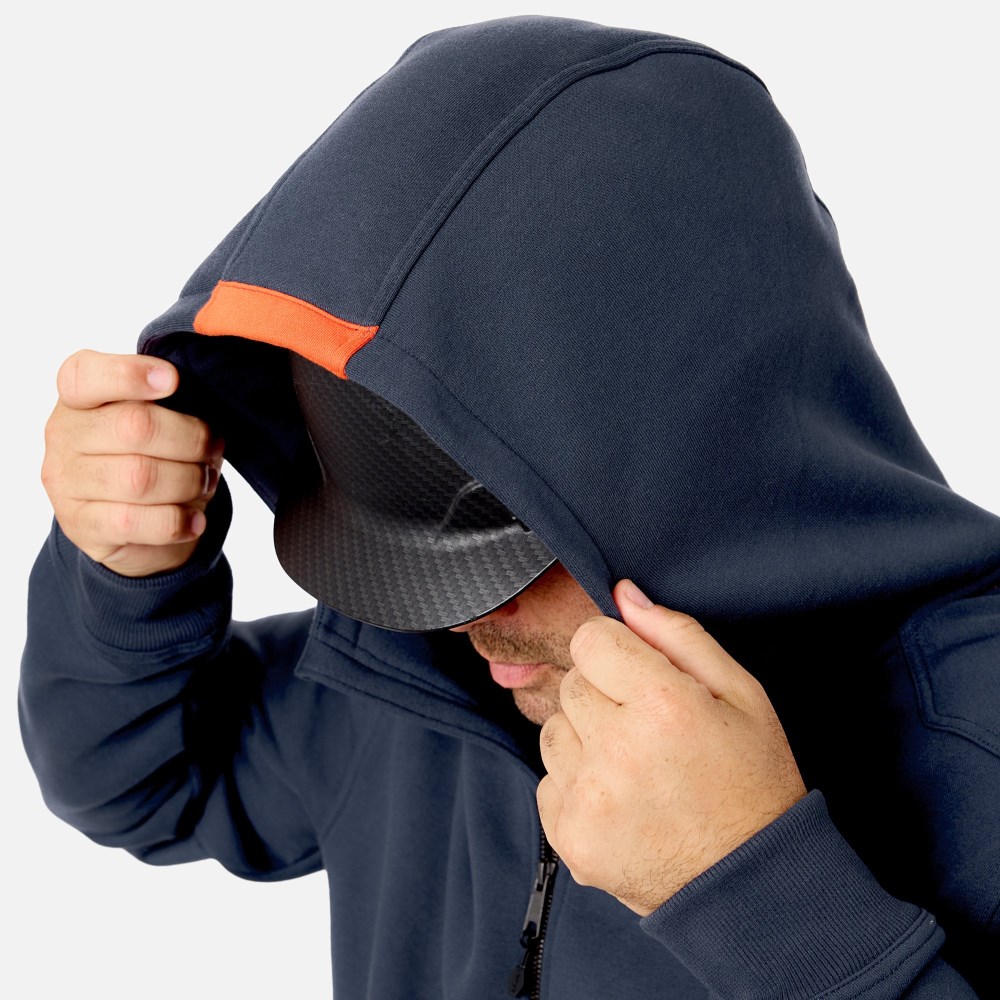 Latest Brunt The Shevlin Full-Zip Hoodie - Navy Blue