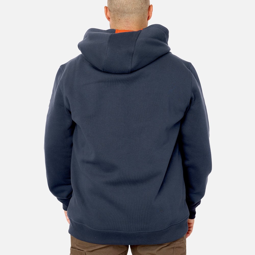 Latest Brunt The Shevlin Full-Zip Hoodie - Navy Blue