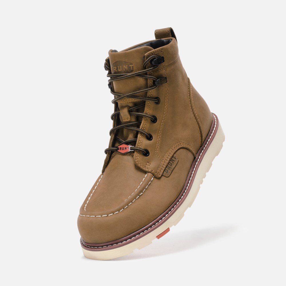 Latest Brunt The Marin Unlined (Comp Toe) - Brown