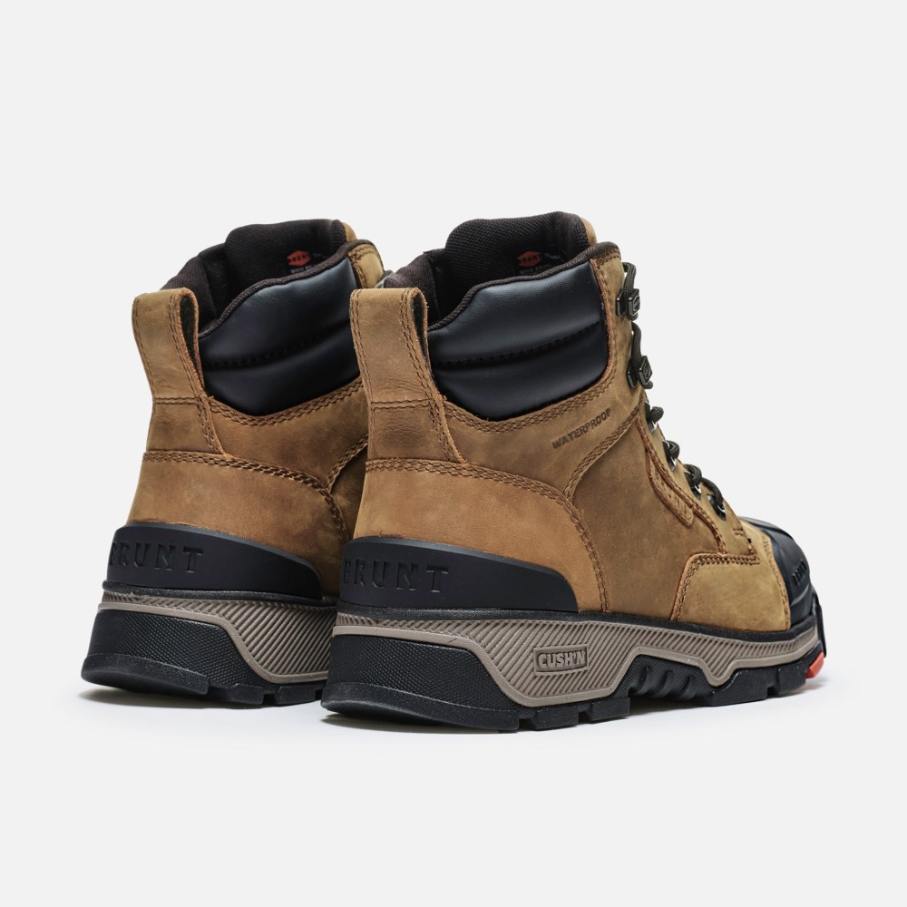Latest Brunt The Perkins Waterproof (Comp Toe) - Brown