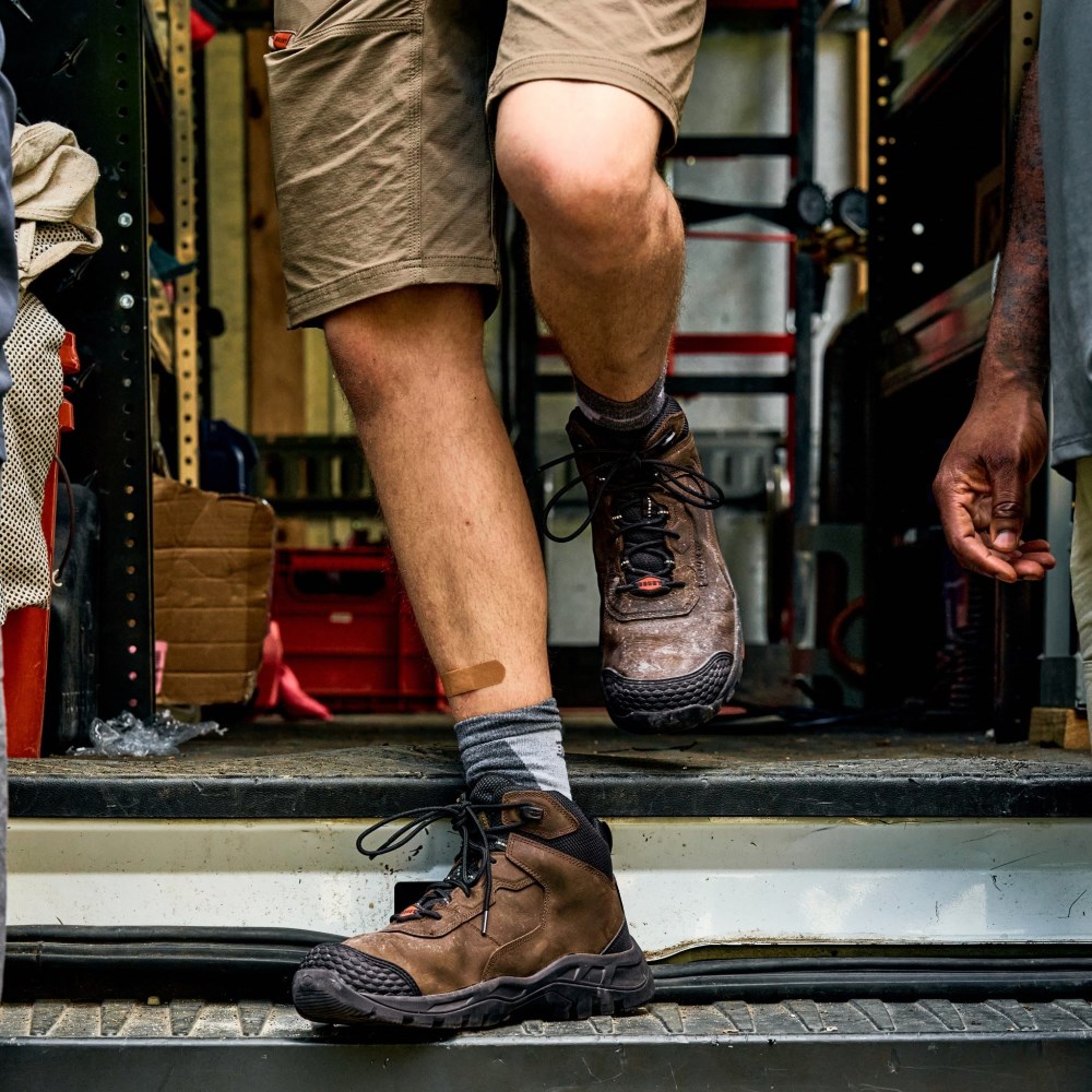 Latest Brunt The Hawthorne Toe Waterproof (Comp Toe) - Brown