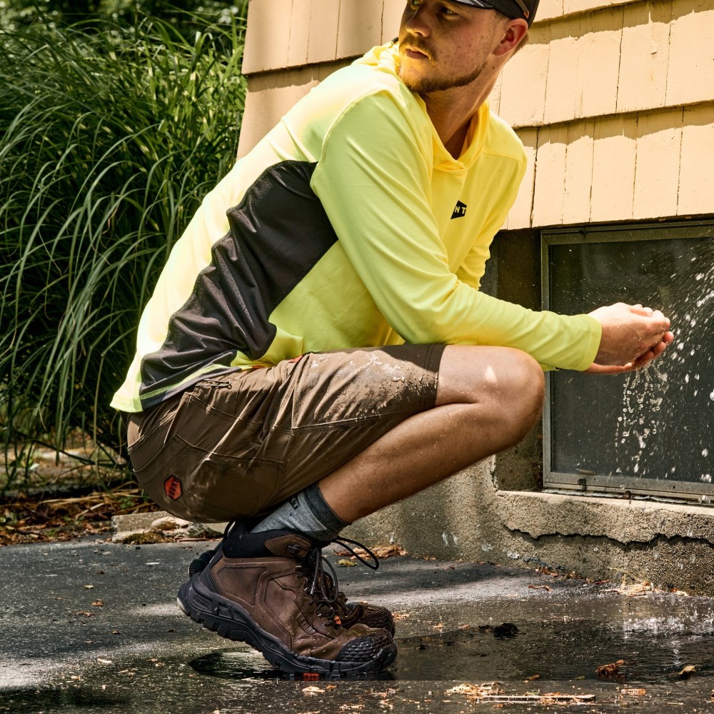 Latest Brunt The Hawthorne Toe Waterproof (Comp Toe) - Brown