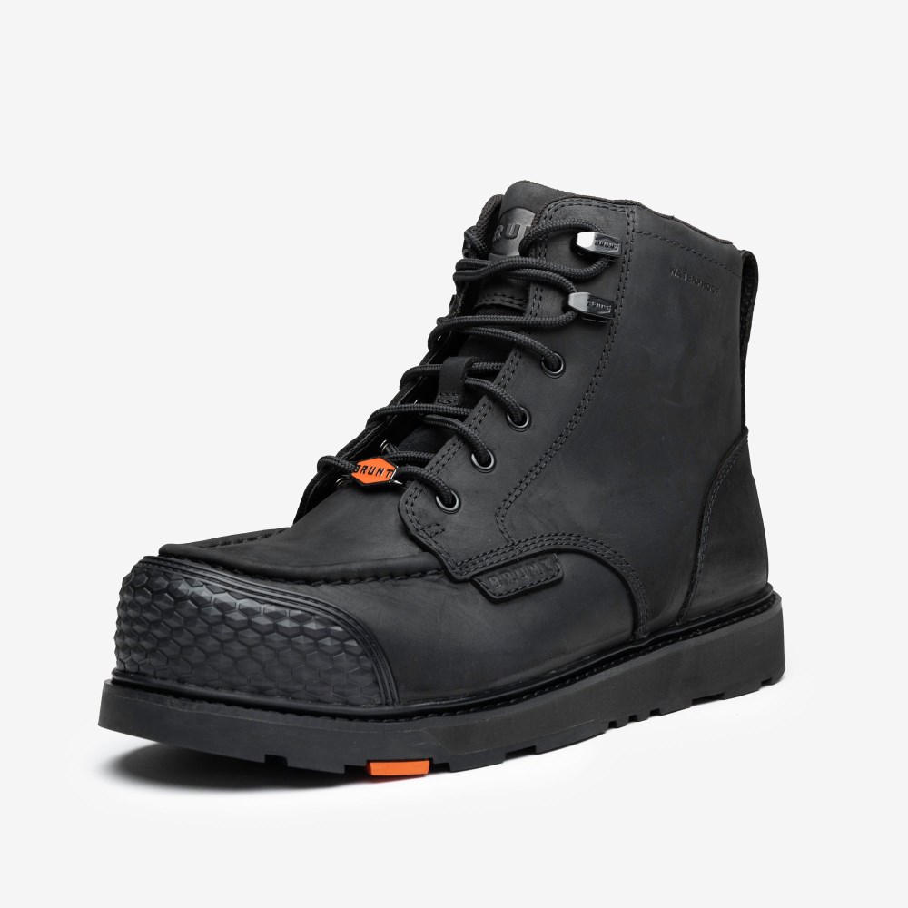 Latest Brunt The All-Black Marin Toe Waterproof (Comp Toe) - All-Black