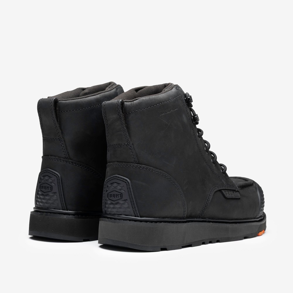 Latest Brunt The All-Black Marin Toe Waterproof (Comp Toe) - All-Black
