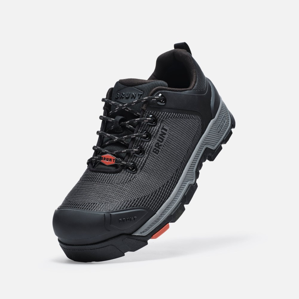 Latest Brunt The Ryng Low (Comp Toe) - Black