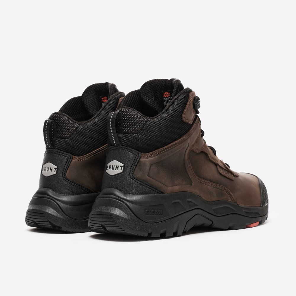 Latest Brunt The Hawthorne Toe Waterproof (Soft Toe) - Brown