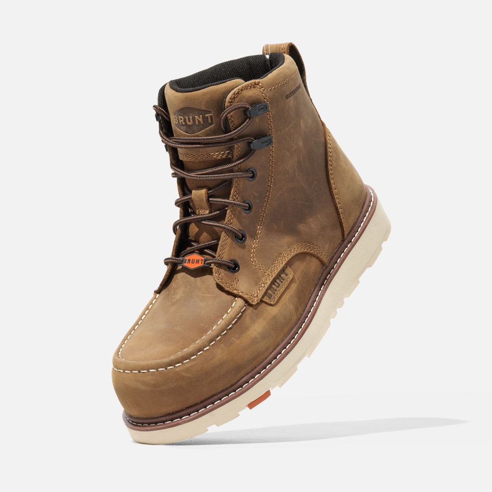 Latest Brunt The Marin Waterproof (Soft Toe) - Brown