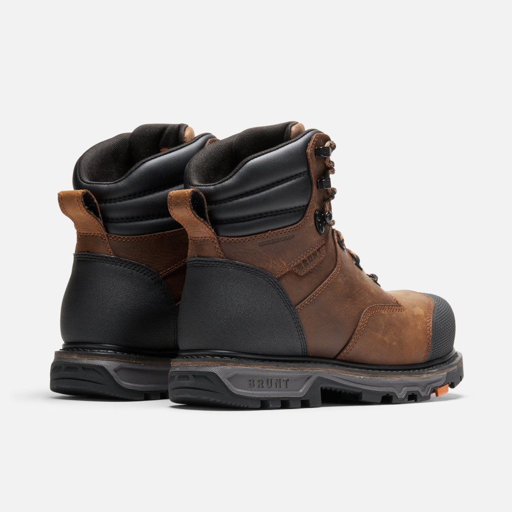 Latest Brunt The Mulder Welted Waterproof (Comp Toe) - Brown