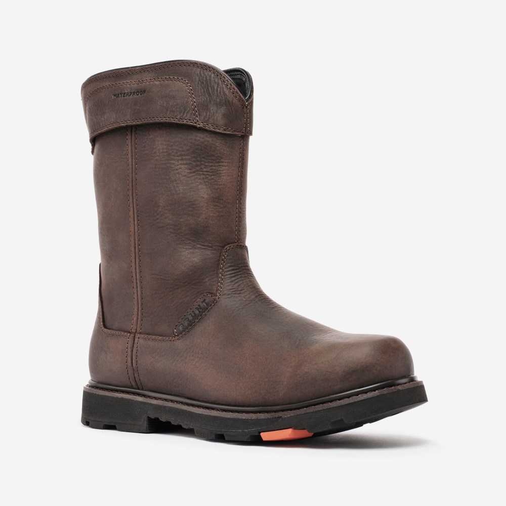 Latest Brunt The Ruault Waterproof (Comp Toe) - Dark Brown