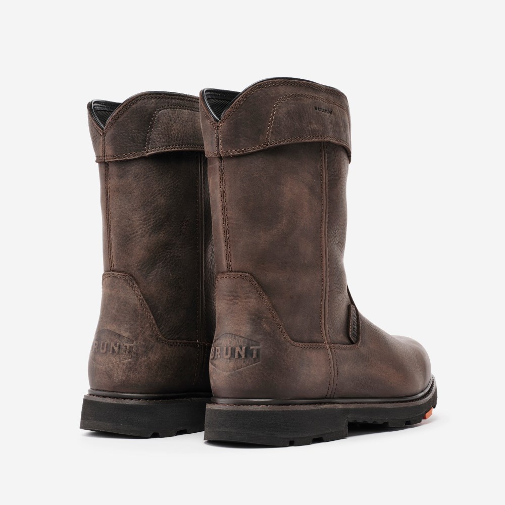 Latest Brunt The Ruault Waterproof (Comp Toe) - Dark Brown