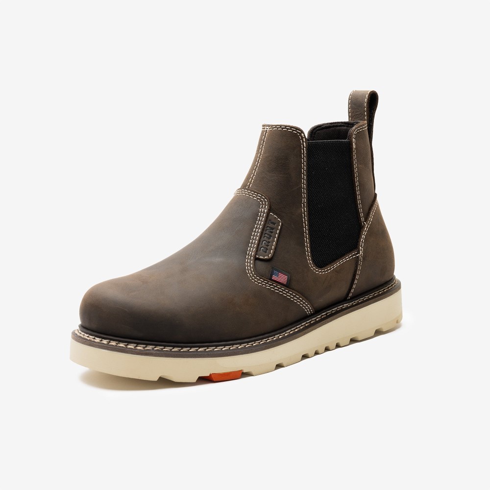 Latest Brunt The USA Ohman Welted (Comp Toe) - Dark Brown