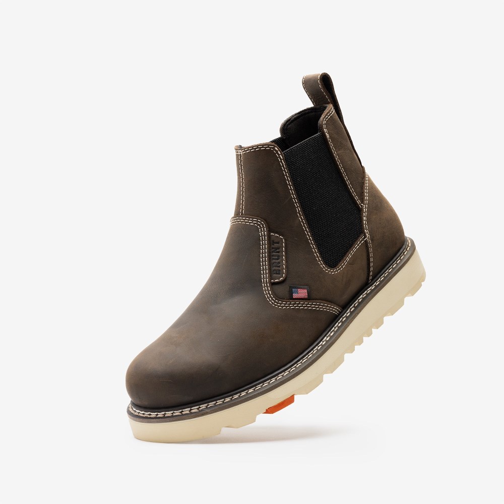 Latest Brunt The USA Ohman Welted (Comp Toe) - Dark Brown