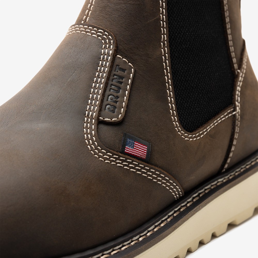 Latest Brunt The USA Ohman Welted (Comp Toe) - Dark Brown