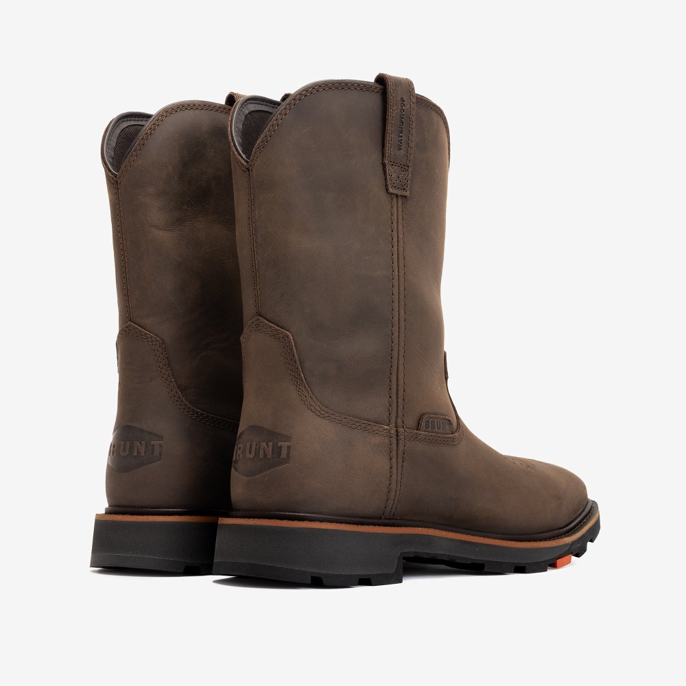 Latest Brunt The Vastbinder Waterproof (Soft Toe) - Dark Brown
