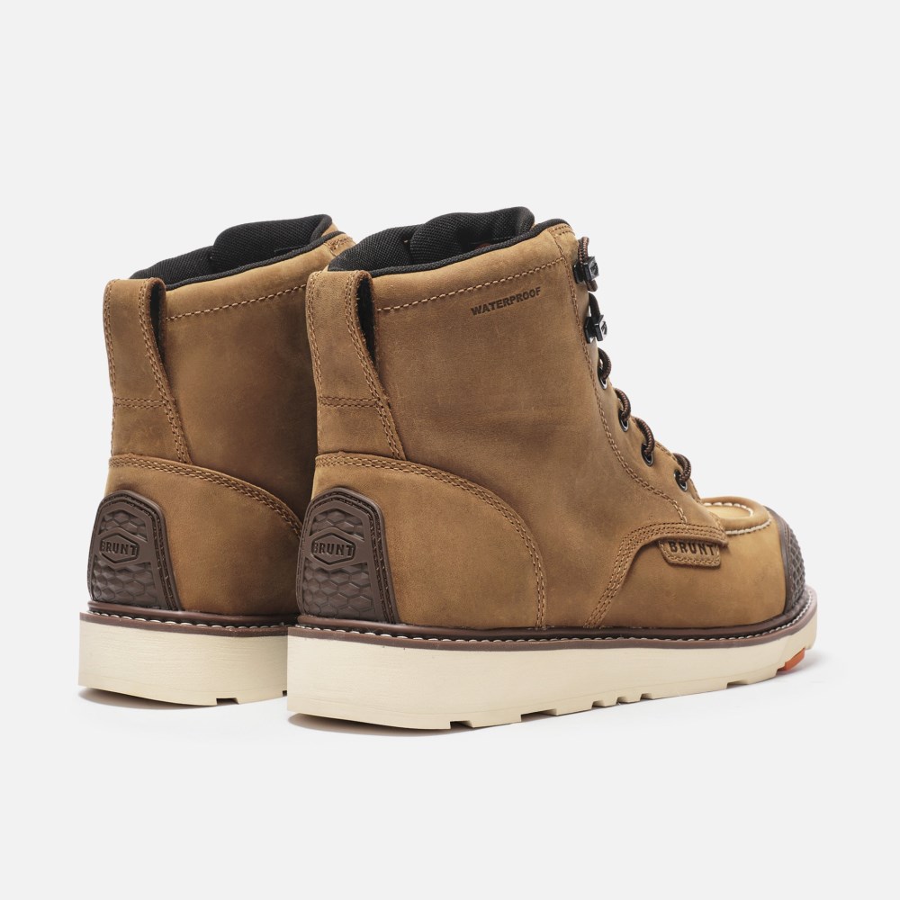 Latest Brunt The Marin Toe Waterproof (Soft Toe) - Brown