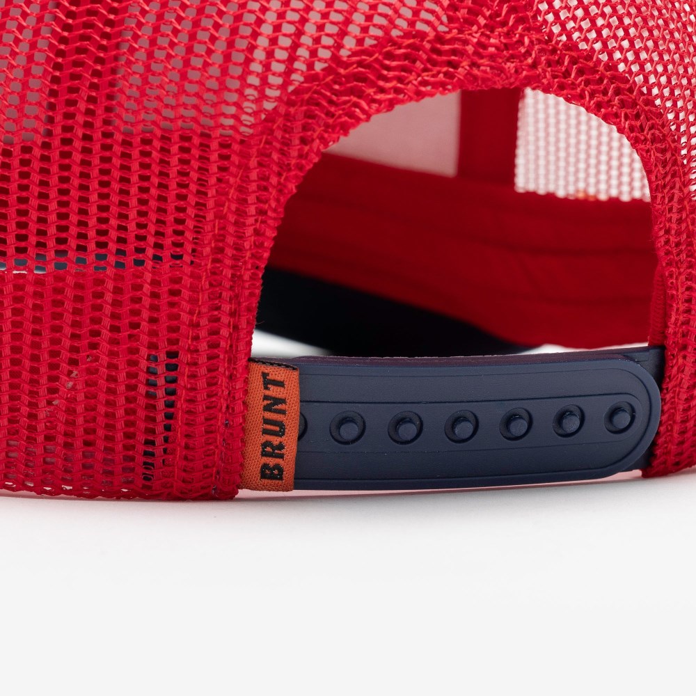Latest Brunt The USA 250 Curved Brim Snapback - Red White And Blue