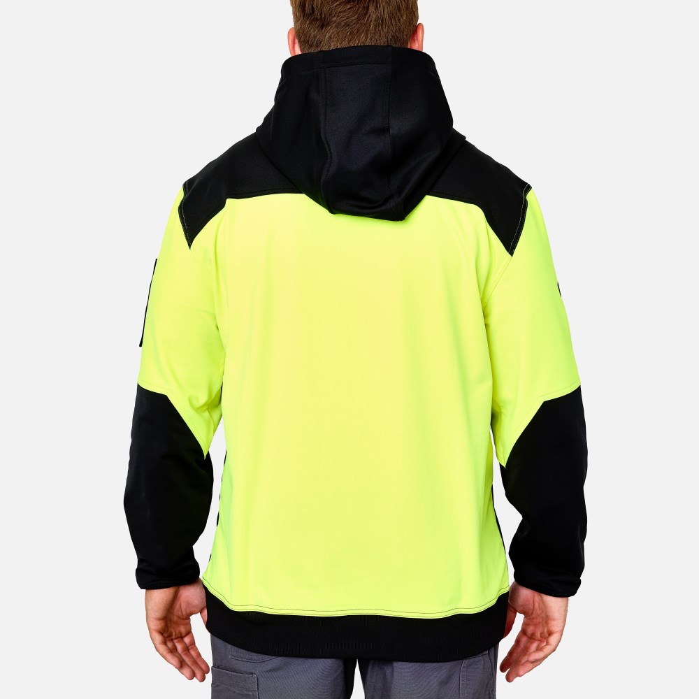 Latest Brunt The Allard Tech Hoodie - Safety Yellow