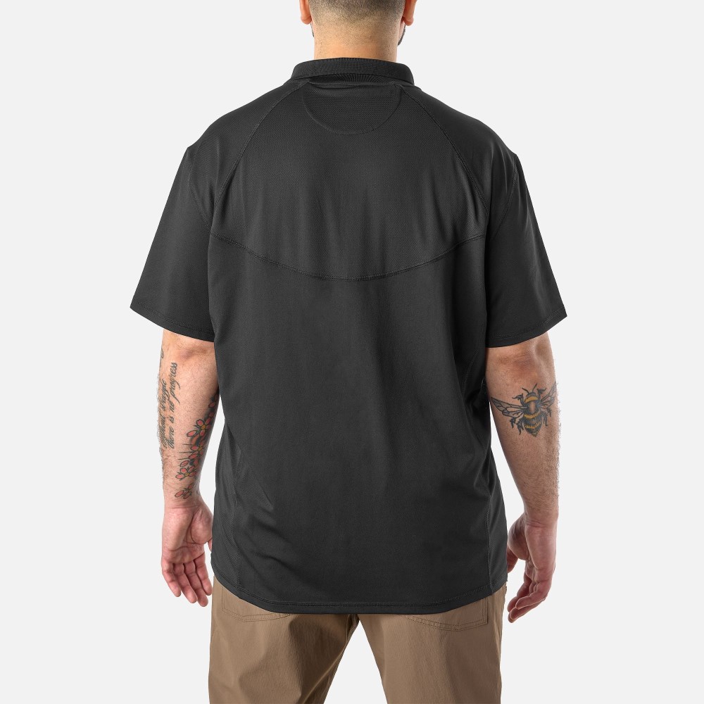 Latest Brunt The Ventilated Tech Polo - Black