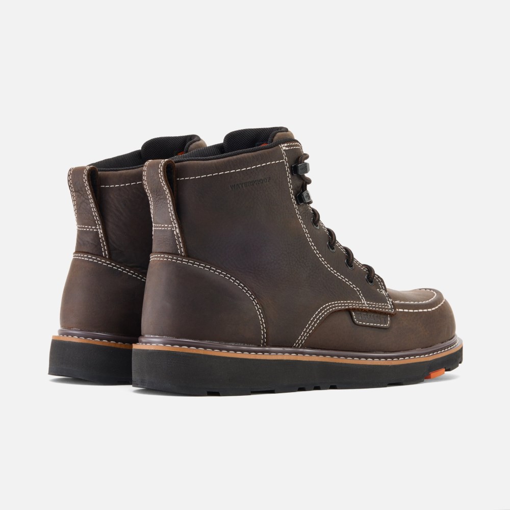Latest Brunt The Marin Waterproof (Comp Toe) - Dark Brown