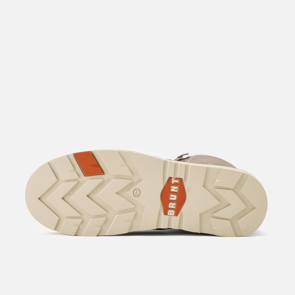 Latest Brunt The Light Grey Marin Waterproof (Comp Toe) - Light Grey
