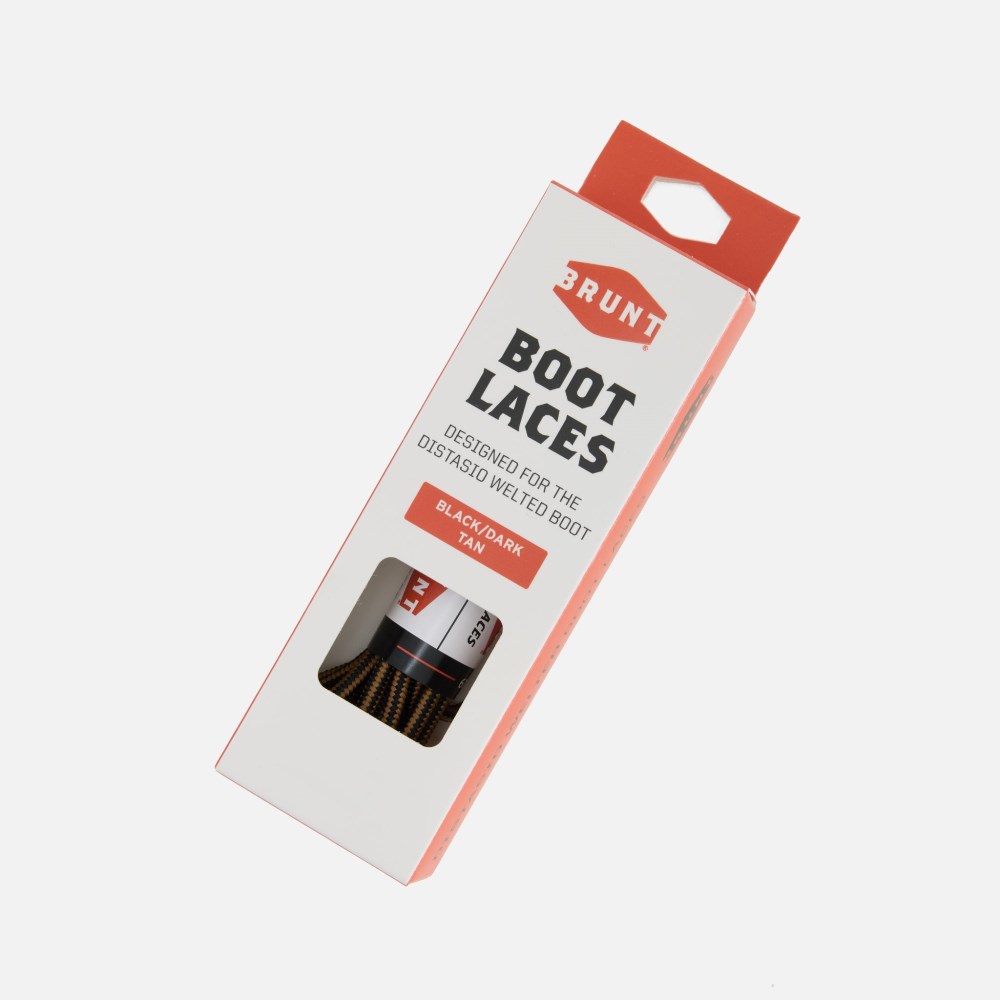 Latest Brunt DiStasio Welted Laces - Black/Dark Tan