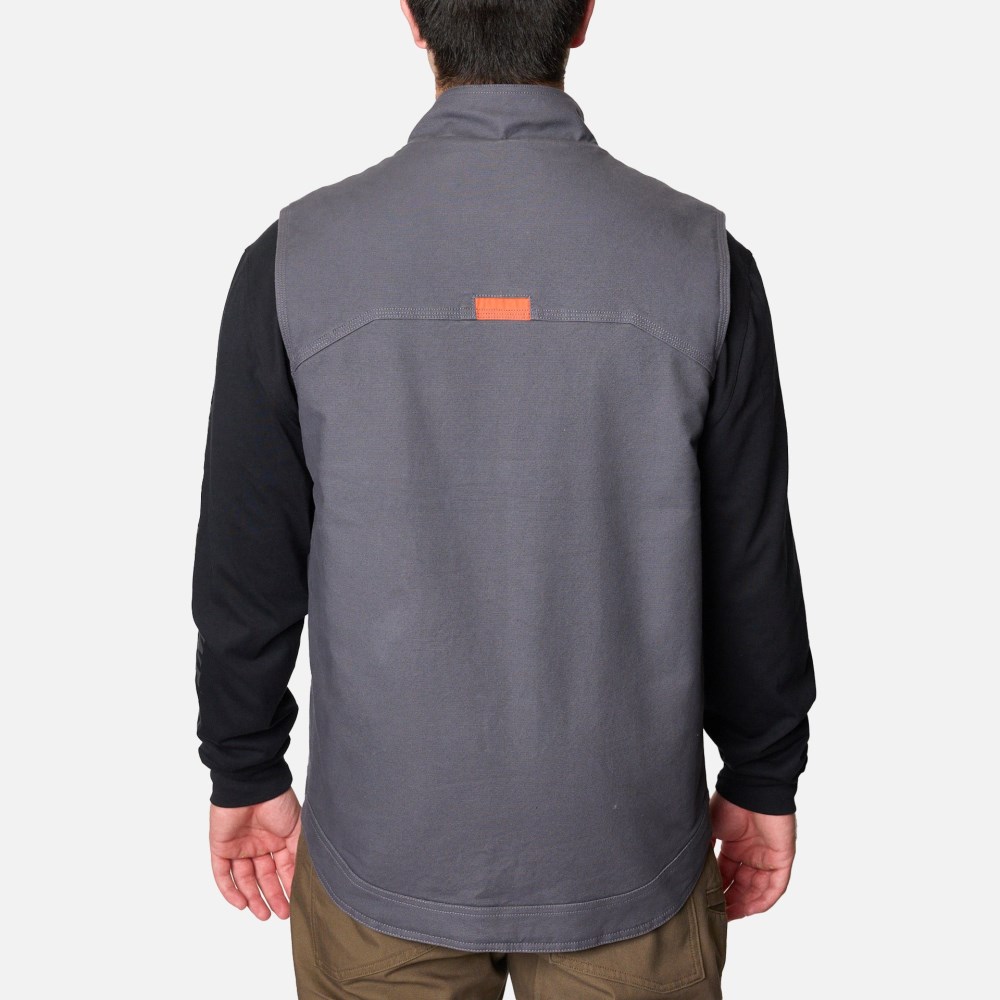 Latest Brunt The D'Angelo Utility Vest - Charcoal