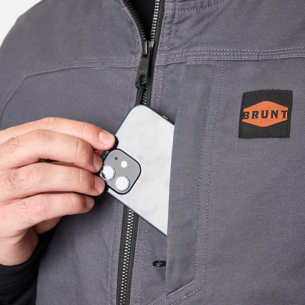 Latest Brunt The D'Angelo Utility Vest - Charcoal